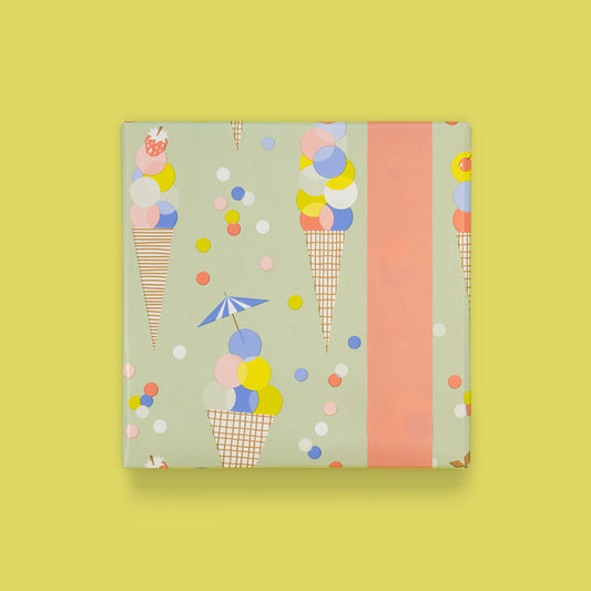 Cadeaupapier ijsjes 30cm