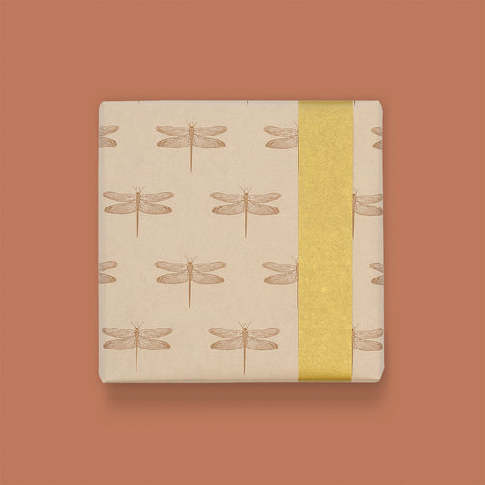Cadeaupapier libelle beige 30cm