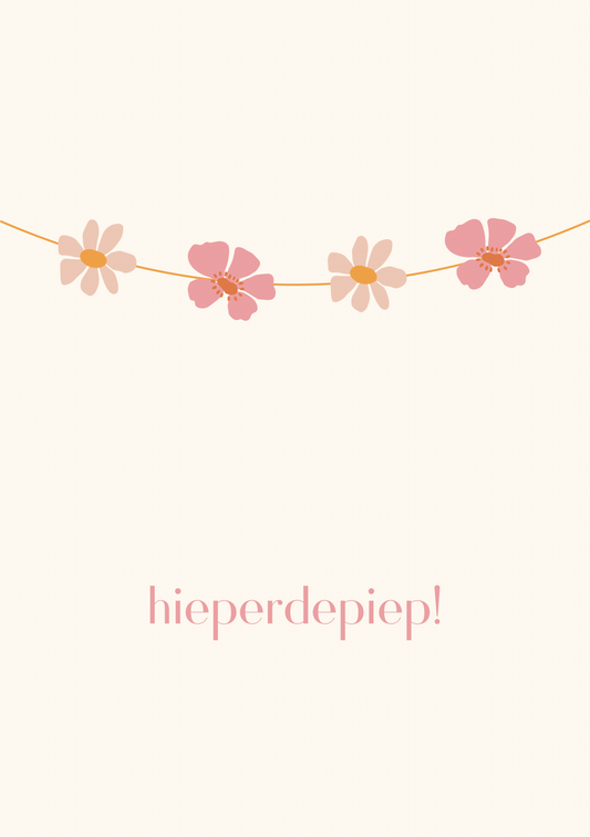 Mini kaart hieperdepiep slinger