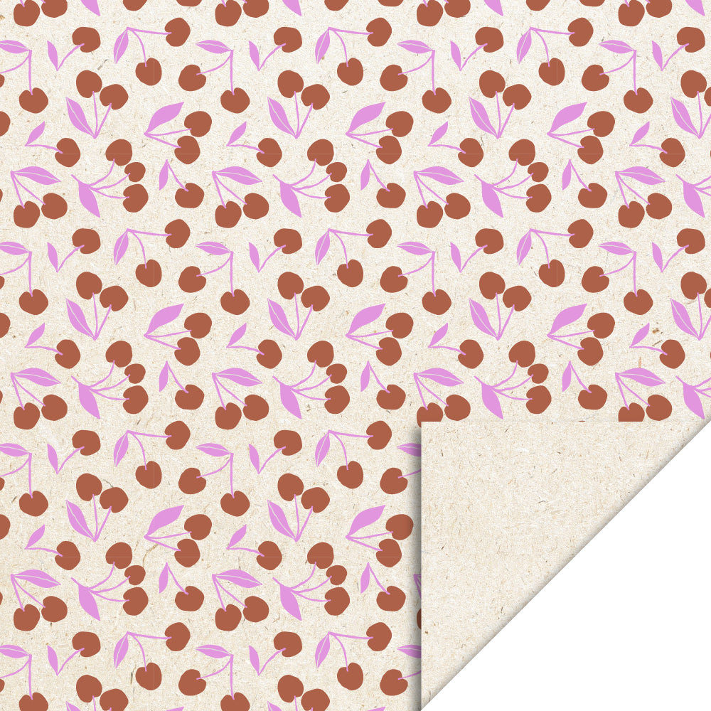 Cadeaupapier kersen 70cm