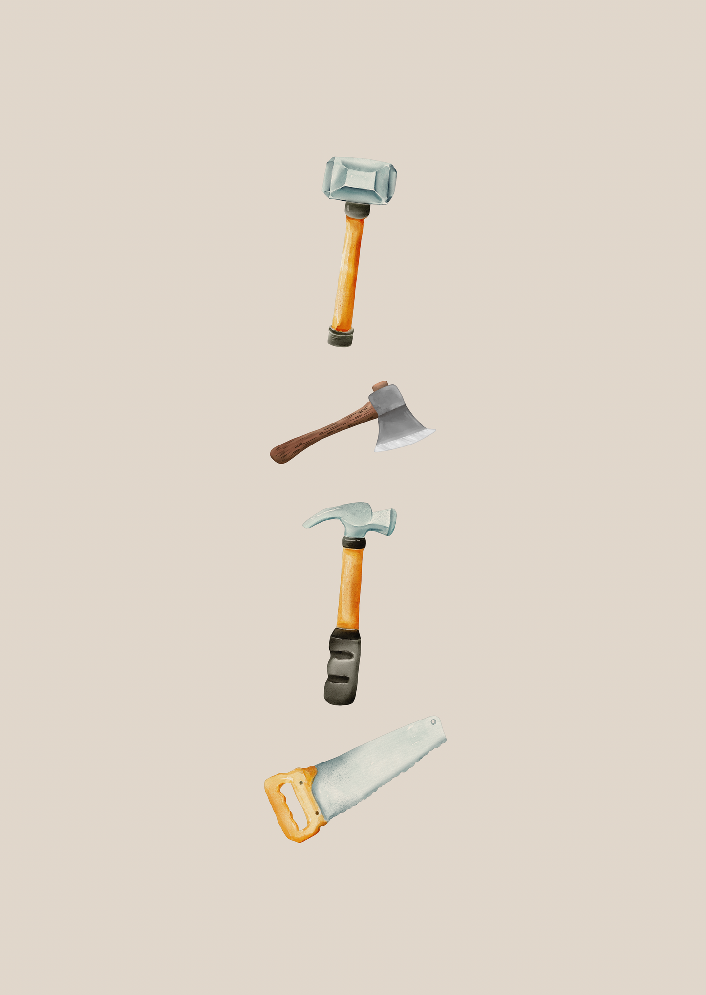 Kaart los gereedschap zonder tekst