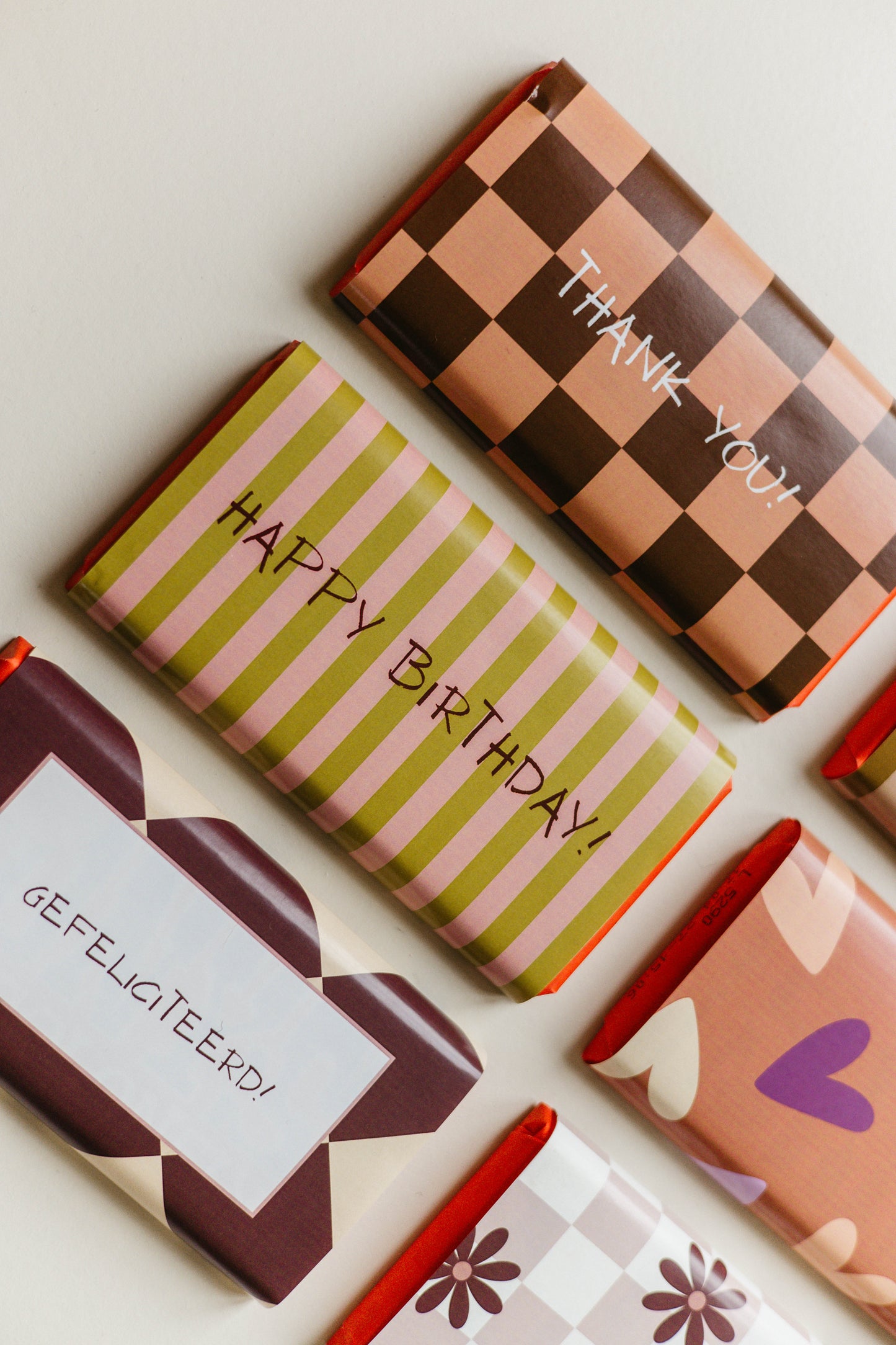 Chocoladewikkel happy birthday